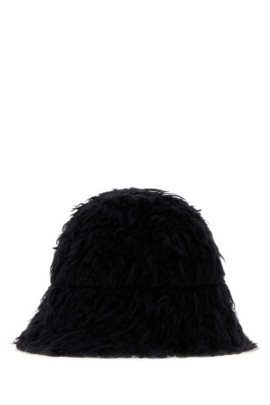 Black teddy bucket hat Black FENDI (FXQ191B22Q)