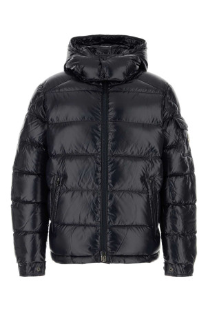 Midnight blue nylon Maya down jacket Blue MONCLER (L20911A5360068950)