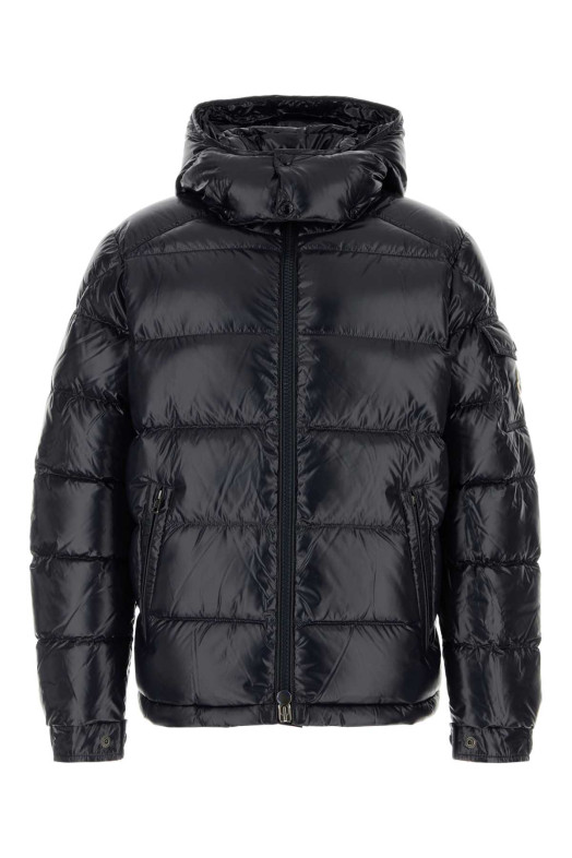 Midnight blue nylon Maya down jacket Blue MONCLER (L20911A5360068950)