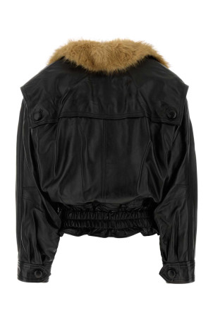 Black leather Valina jacket ISABEL MARANT (MA0642FAD4B01I)