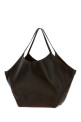 Dark brown leather shopping bag BRUNELLO CUCINELLI (MBLZB2835)