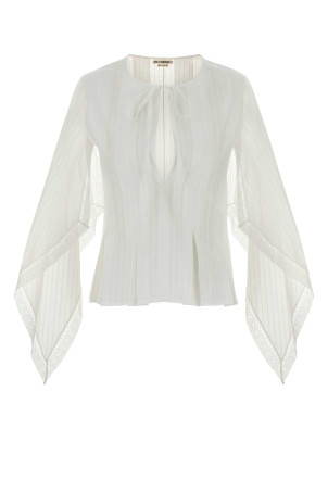 White cotton blouse JW ANDERSON (TP0366PG2034)