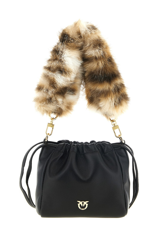 Сумка-кошик Nappa, чорна PINKO 107635A3M8ZM5Y