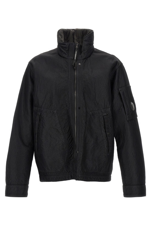 'Bi-Face' reversible jacket Black