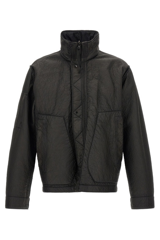 'Bi-Face' reversible jacket Black