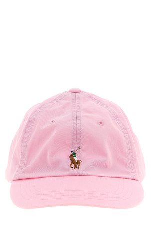 Кепка з еластичного твілу, рожева POLO RALPH LAUREN 211954881503