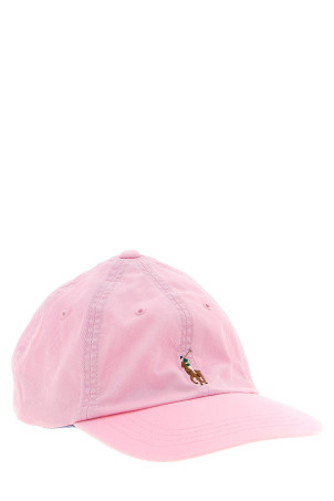 Кепка з еластичного твілу, рожева POLO RALPH LAUREN 211954881503