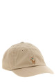 Кепка з еластичного твілу, бежева POLO RALPH LAUREN 211954881003