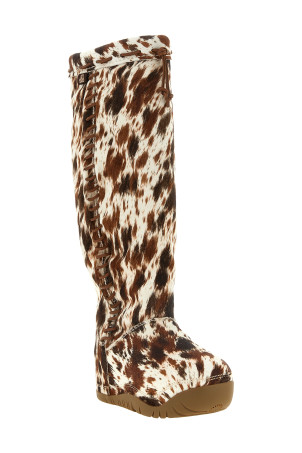 'Bucked' boots Brown