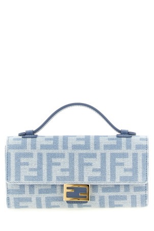 'Continental Baguette' wallet on chain BLUE