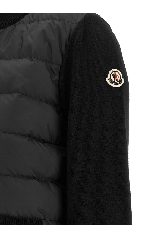 Кардиган на підкладці, чорний MONCLER L20939B00040M1131999