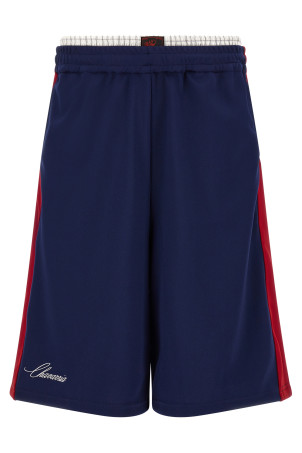'Exposed' bermuda shorts Blue