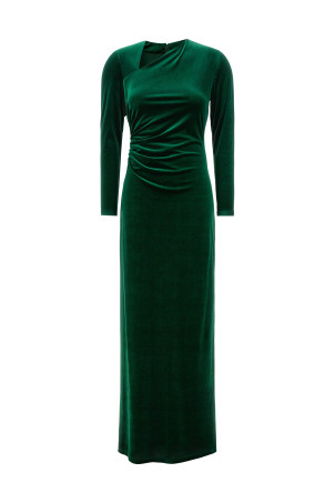 Velvet dress Green