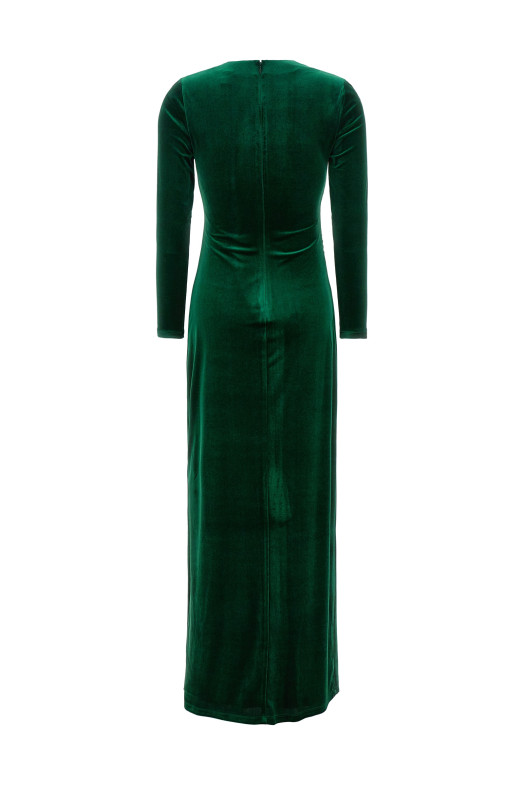 Velvet dress Green