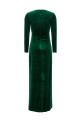 Velvet dress Green