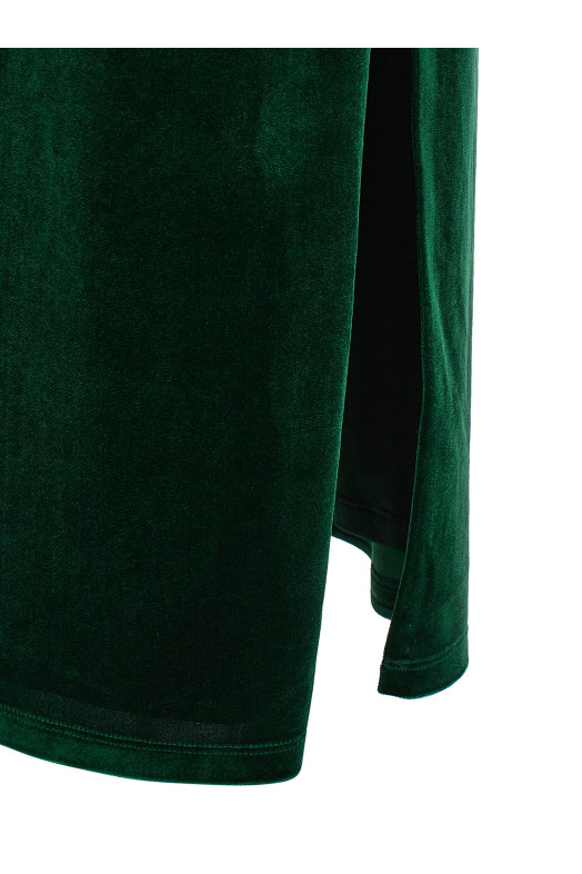 Velvet dress Green