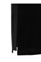 High neck dress Black