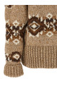 Куртка с элементами броги, бежевая ERMANNO SCERVINO D495D307RSHQUBM4901