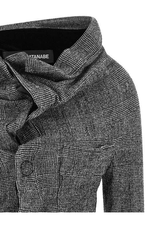 Асиметричний блейзер сірого кольору JUNYA WATANABE JRJ0252