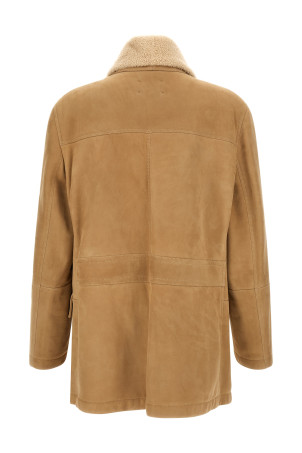 Куртка из овчины «Curly Beige» BRUNELLO CUCINELLI MPMCU2091C9876