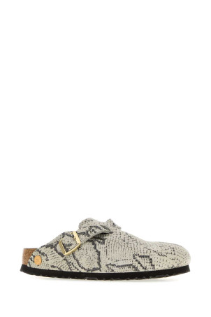 Printed suede Boston slippers BIRKENSTOCK (1033086)
