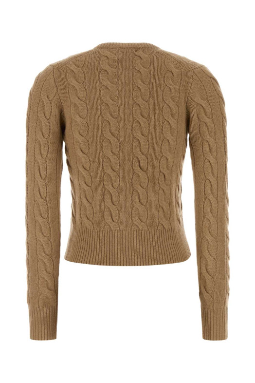Camel wool blend cardigan POLO RALPH LAUREN (211972104)