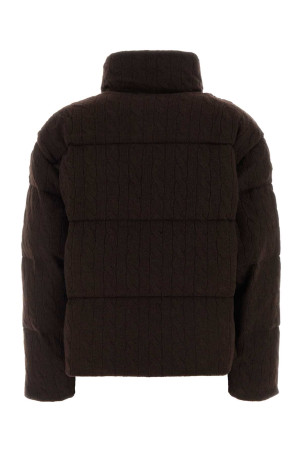 Темно-коричнева утеплена куртка з вовняної суміші, синя, POLO RALPH LAUREN (211A10457)