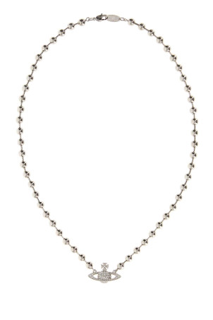 Серебристое колье «Темза» от VIVIENNE WESTWOOD (6301014K02P409)