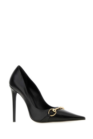 Black leather pumps Black GUCCI (A000MD0IC00)