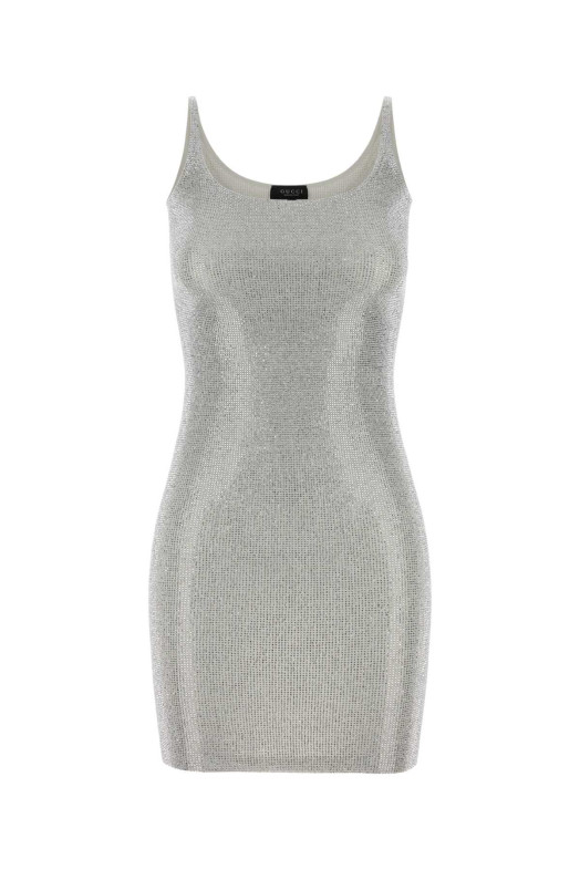 Embellished jersey mini dress GUCCI (A006F8XJH7F)