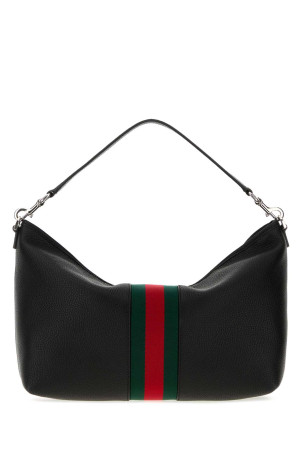 Black leather handbag GUCCI (A006N9AAHAL)