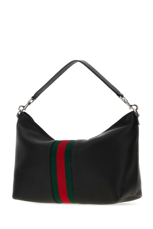 Black leather handbag GUCCI (A006N9AAHAL)