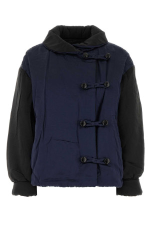 Two-tone silk Bleza reversible padded jacket ISABEL MARANT (MA0585FAD4C03I)