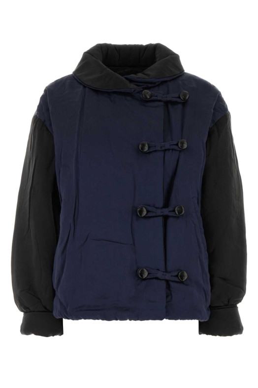 Two-tone silk Bleza reversible padded jacket ISABEL MARANT (MA0585FAD4C03I)
