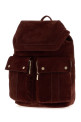 Рюкзак із замші кольору цегли BRUNELLO CUCINELLI (MBSFBU325)