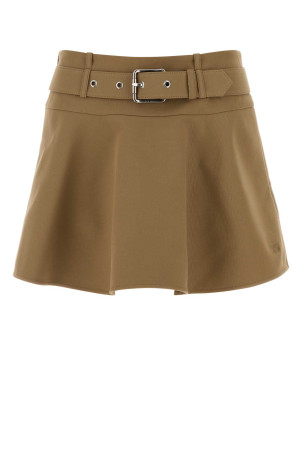 Camel cotton pant-skirt Beige LOEWE (S540Y08XD8)