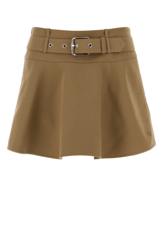 Camel cotton pant-skirt Beige LOEWE (S540Y08XD8)