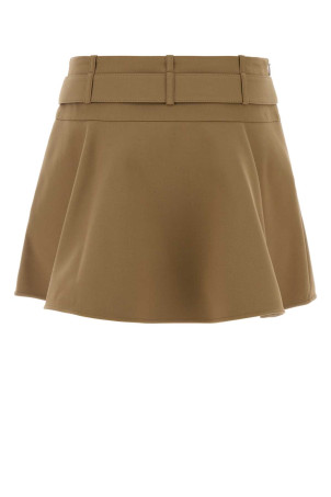 Camel cotton pant-skirt Beige LOEWE (S540Y08XD8)