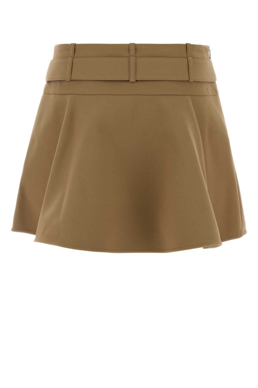 Camel cotton pant-skirt Beige LOEWE (S540Y08XD8)