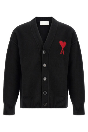 'Ami de Coeur' cardigan Black