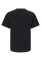 'Curved Logo' T-shirt Black-grey