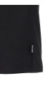 'Curved Logo' T-shirt Black-grey
