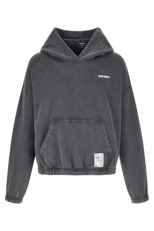 Hoodie with elastic Gray