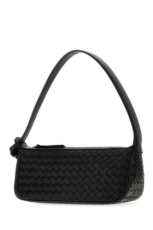 Black leather Nodo shoulder bag Black BOTTEGA VENETA (876370V0HW0)