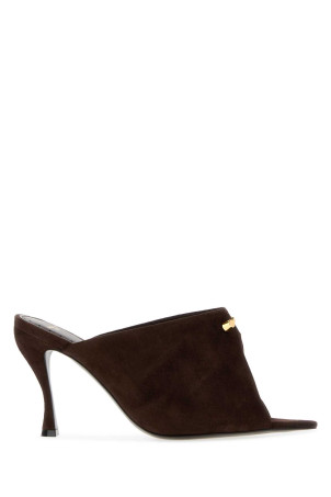 Dark brown suede Midnight City mules BALENCIAGA (A006G7WBFE1)
