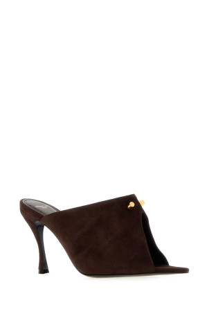Dark brown suede Midnight City mules BALENCIAGA (A006G7WBFE1)
