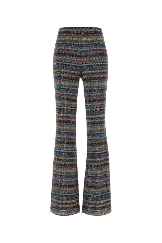 Брюки из вискозной смеси с вышивкой MISSONI (DS26WI09BC006Q)