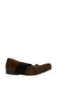 Brown calf hair ballerinas UMA WANG (US9028)