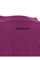 Футболка с плиссированным узором, фиолетовая BALENCIAGA A009D9TUVB25100