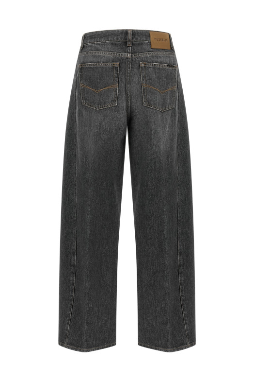 High waist jeans Gray